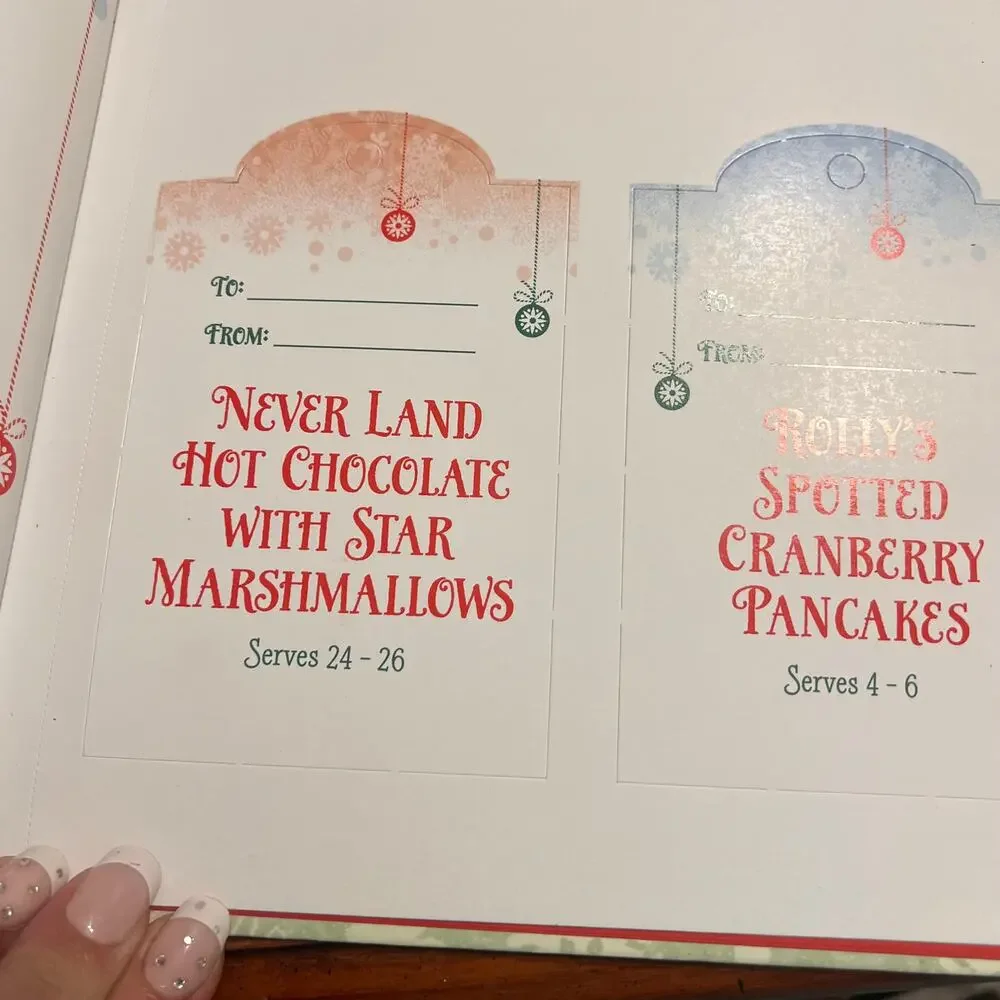 Disney A Merry Christmas Cookbook Holiday Recipes Kid Friendly Family Fun